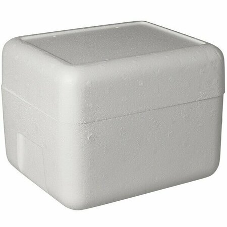 PLASTILITE Insulated Foam Cooler 11 3/8'' x 8 3/4'' x 8'' - 1 1/2'' Thick 451SL810PLT